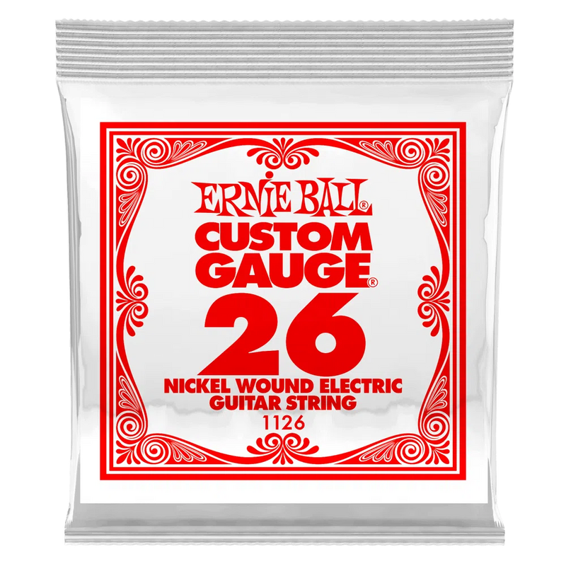 .026 Nickel Wound Electric Guitar Strings 6 pack