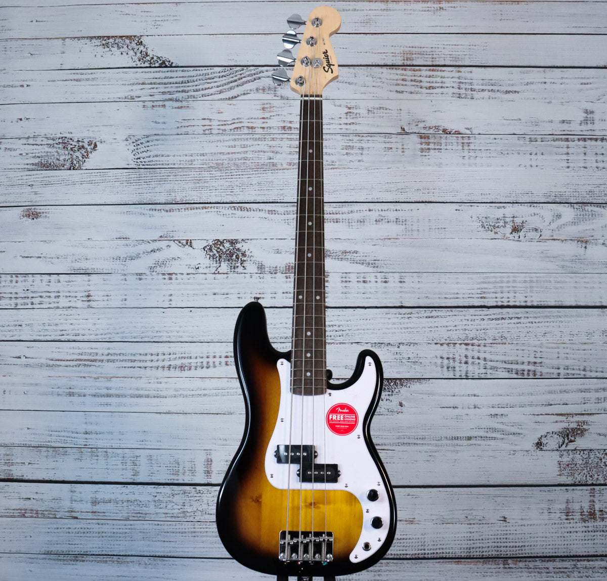 Fender Mini Precision Bass | 2-Color Sunburst | Shop Yandas Music