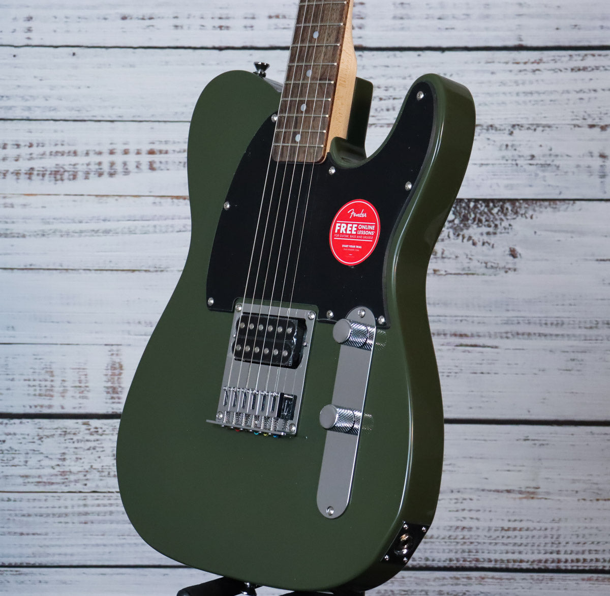 Squier Sonic Esquire H | Olive | Shop Yandas Music