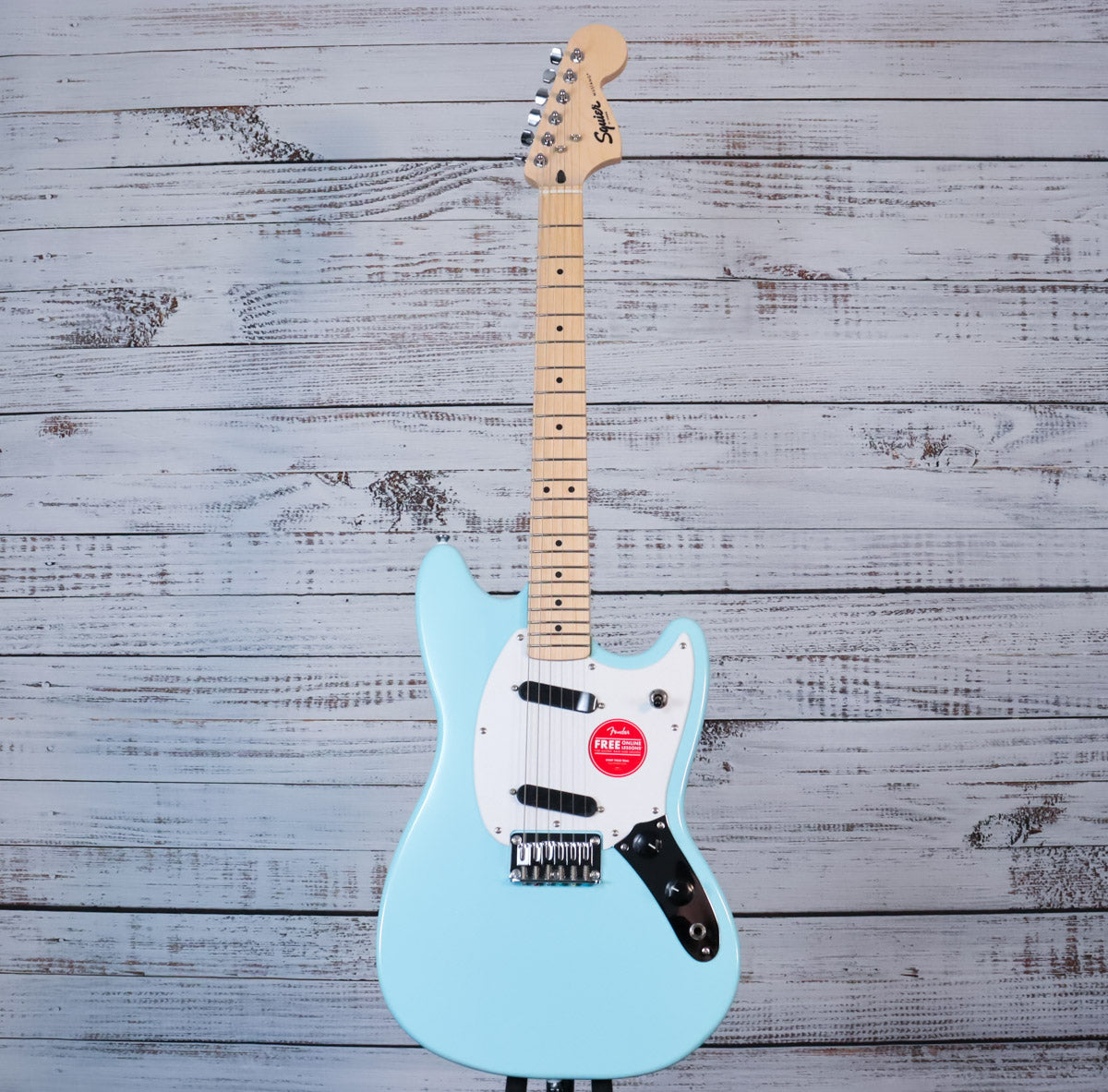 Squier Sonic Mustang | Daphne Blue | Shop Yandas Music