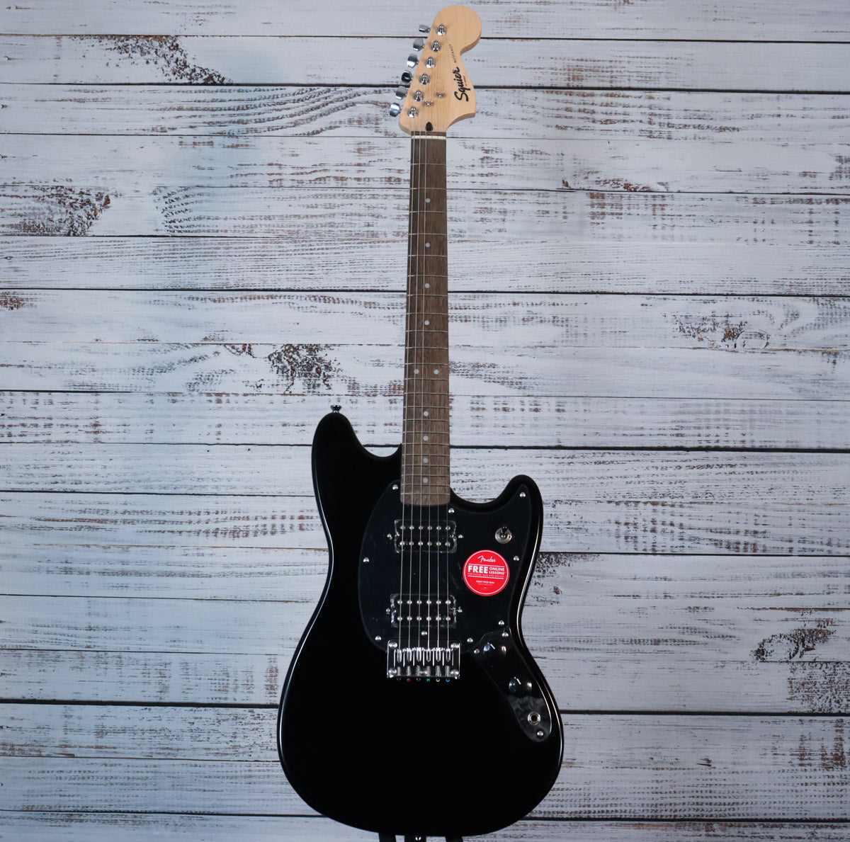 Squier Sonic Mustang HH | Black | Shop Yandas Music