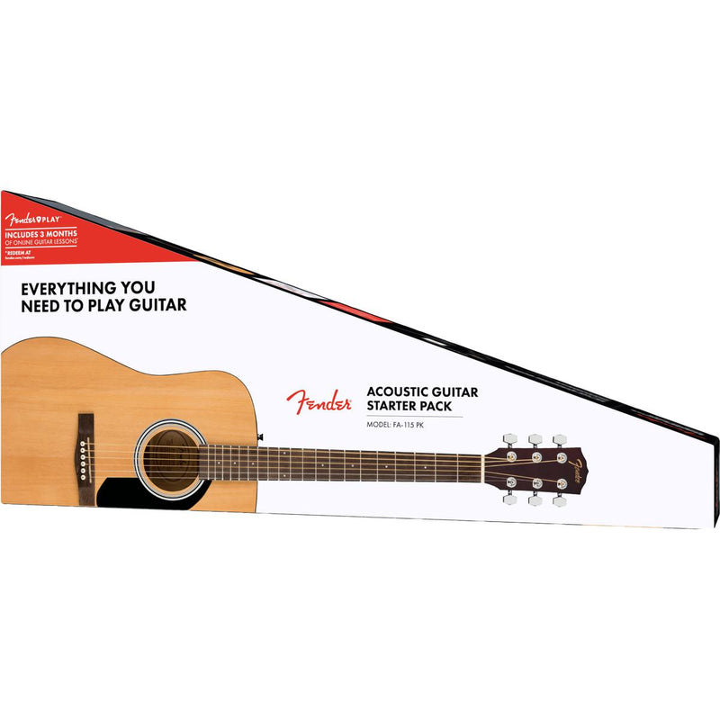 Fender Dreadnought Acoustic Guitar Pack | FA-115
