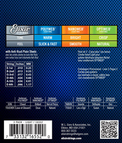 Elixir Optiweb Electric Guitar Strings 10-46 | Bonus 3-Pack