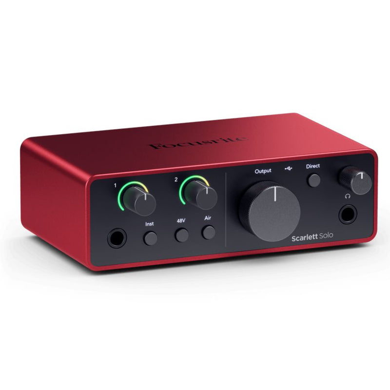 Focusrite Scarlett Solo 4th Gen USB Audio Interface