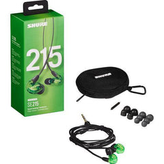 Shure SE215 Professional Sound Isolating Earphones | Green