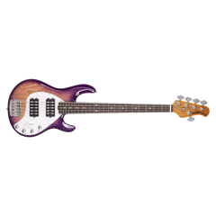 Music Man StingRay Special 5 HH Bass Guitar | Purple Sunset