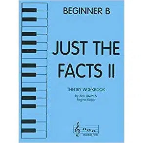 Just the Facts II Theory Workbook | Beginner B