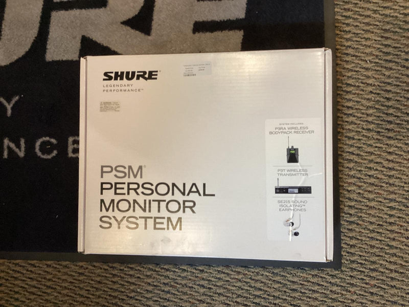 *OPEN BOX* PSM300 System Pro Bodypack w/SE215 Earphones