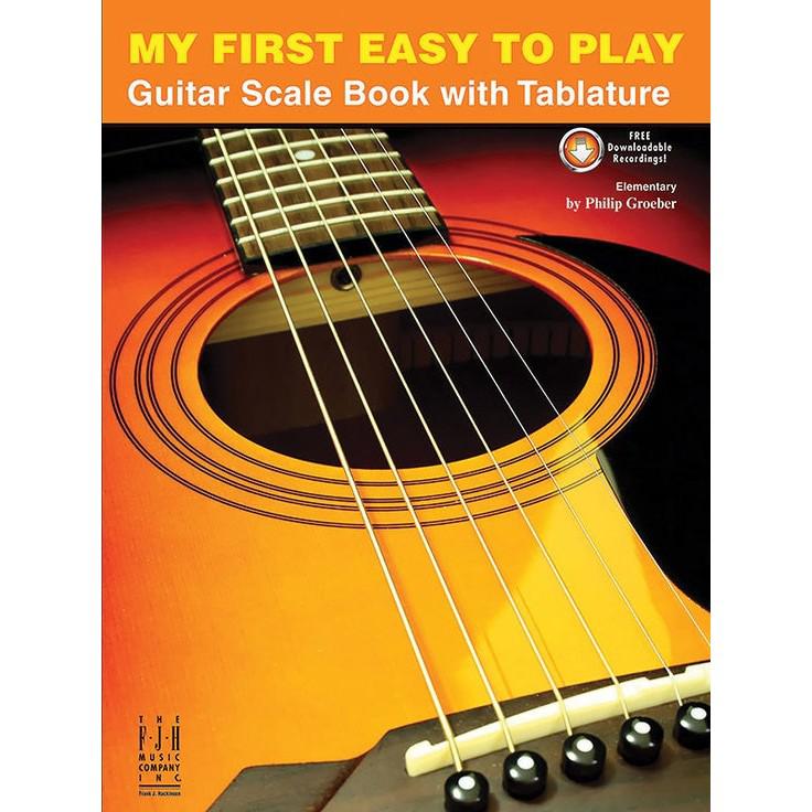 Alfred My First Easy to Play Guitar Scale Book w/Tablature