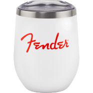 Fender Red Spaghetti Logo 12oz Tumbler | White