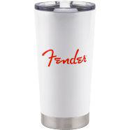 Fender Red Spaghetti Logo 20 oz Tumbler | White