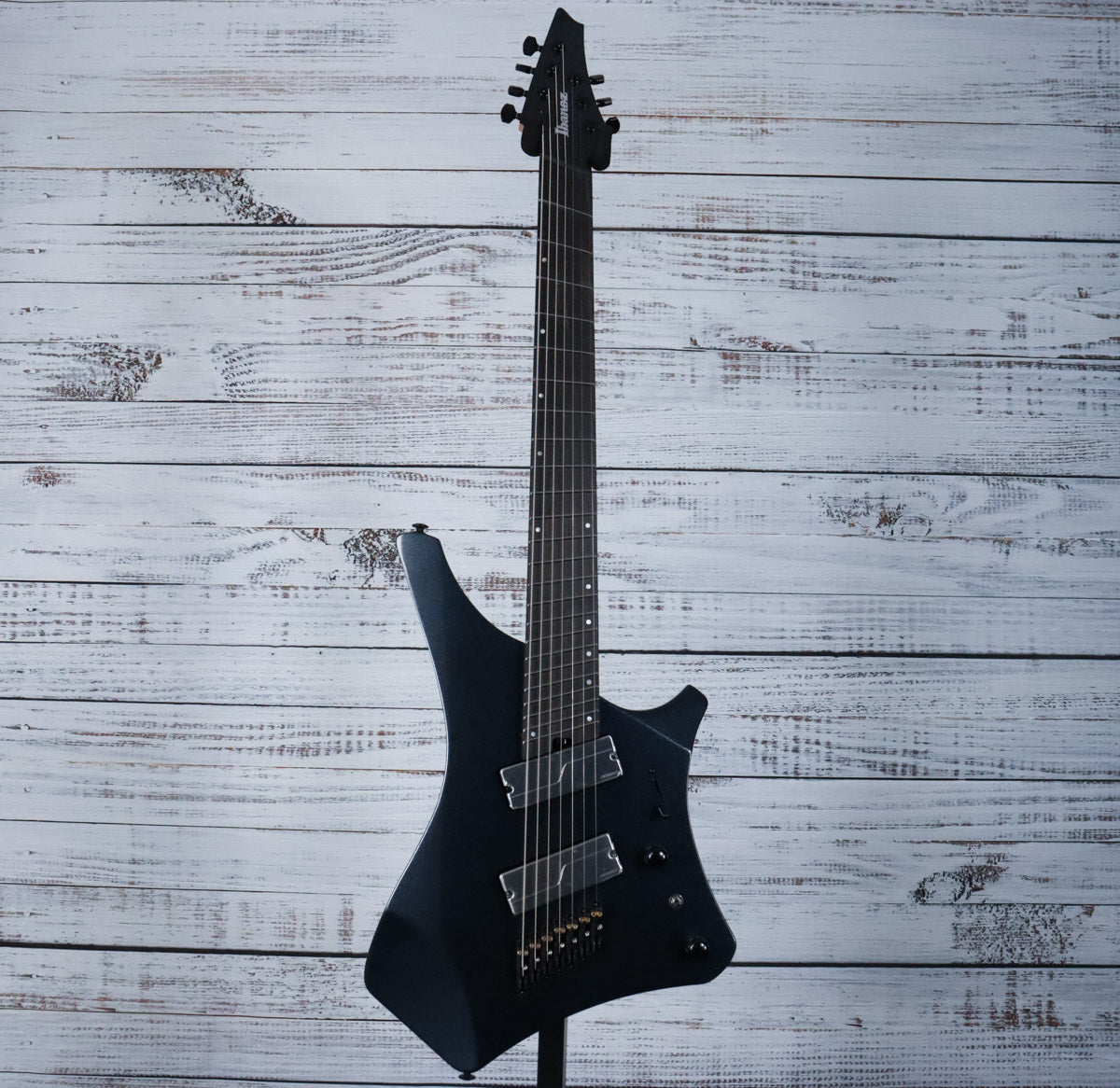 Ibanez A527 Alpha 7 String Multiscale Electric Guitar | Iron Pewter (F