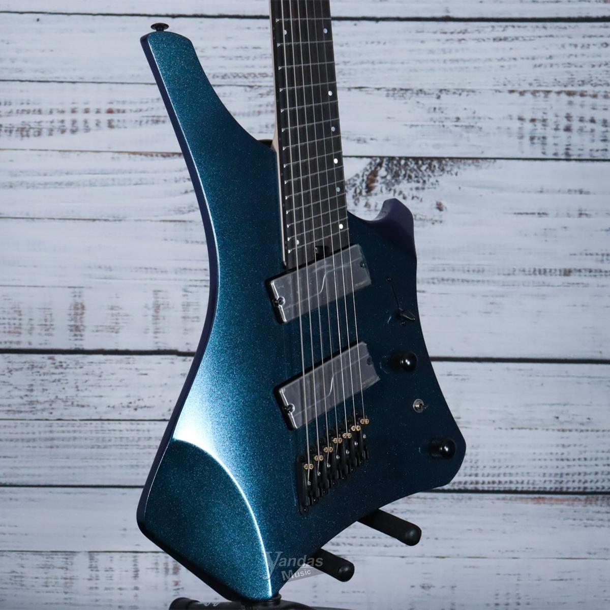 Ibanez A527 Alpha 7 String Multiscale Electric Guitar | Iron Pewter (F