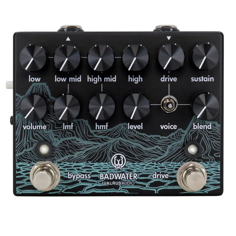 Walrus Audio Badwater Bass Preamp and D.I. Pedal