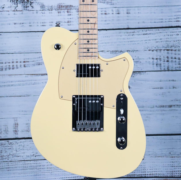 Reverend Charger Cleancut Electric Guitar | Powder Yellow