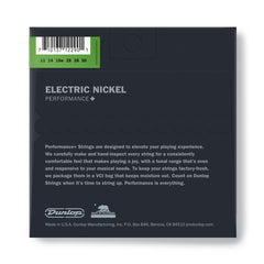 Dunlop Performance+ Electric Guitar Strings | 11/50 | Wound G