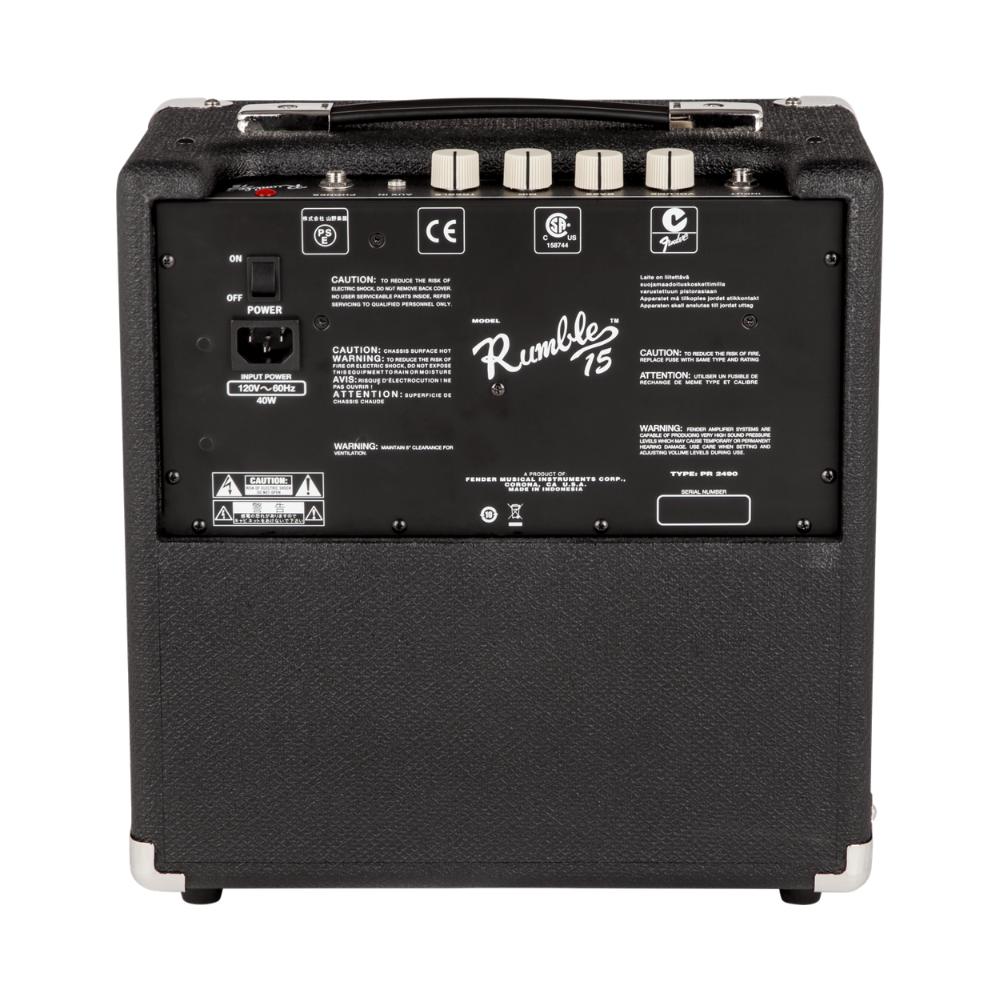 Fender Rumble 15 V3 Bass Guitar Amplifier (15W) ♫ Shop Yandas Music
