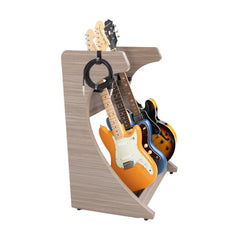 Gator Elite Three Electric/Acoustic Guitar Rack | Grey