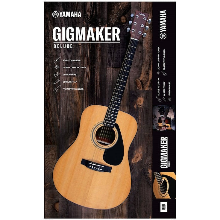 Yamaha GigMaker Deluxe Acoustic Guitar Package