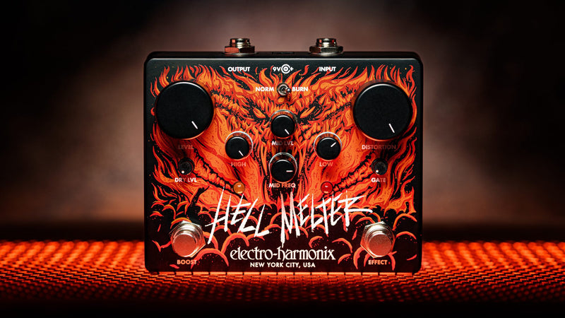 Electro Harmonix Hell Melter Distortion Pedal