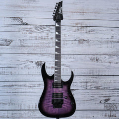 Ibanez GIO RG320FA Electric Guitar | Transparent Violet Sunburst