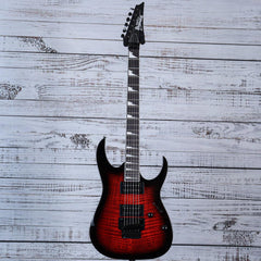 Ibanez GIO GRG320FA Electric Guitar | Transparent Red Burst