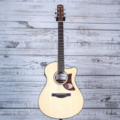 Ibanez AAM50CE Acoustic Guitar | Open Pore Natural