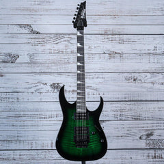 Ibanez GIO GRG320FA Electric Guitar | Transparent Emerald Burst