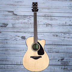 Yamaha FSX800C Natural Acoustic-Electric Guitar | Natural Spruce