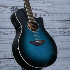 Yamaha APX600 Acoustic Electric Thinline Guitar | Oriental Blue Burst