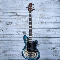 Ibanez Talman TMB405 Electric Bass | Cosmic Blue Starburst