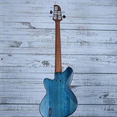 Ibanez Talman TMB405 Electric Bass | Cosmic Blue Starburst