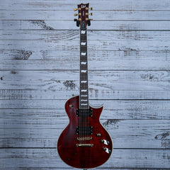 ESP LTD EC-1000T CTM Electric Guitar | See Thru Black Cherry