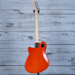 Reverend Flatroc Electric Guitar | Transparent Rock Orange