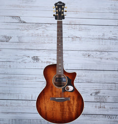 Ibanez AE340FMH Acoustic Guitar | Mahogany Sunburst High Gloss