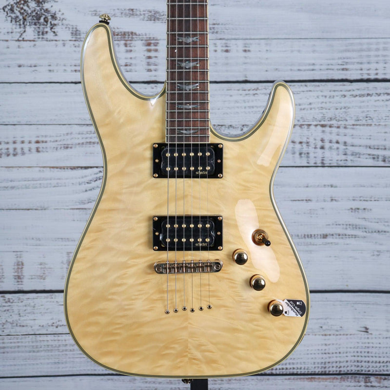 Schecter Omen Extreme 6 Electrical Guitar | Gloss Natural