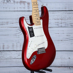 Fender Player Stratocaster Left Hand Guitar | Candy Apple Red