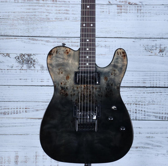 *DEMO* Schecter Standard Series PT | Black Fade Burst Burl