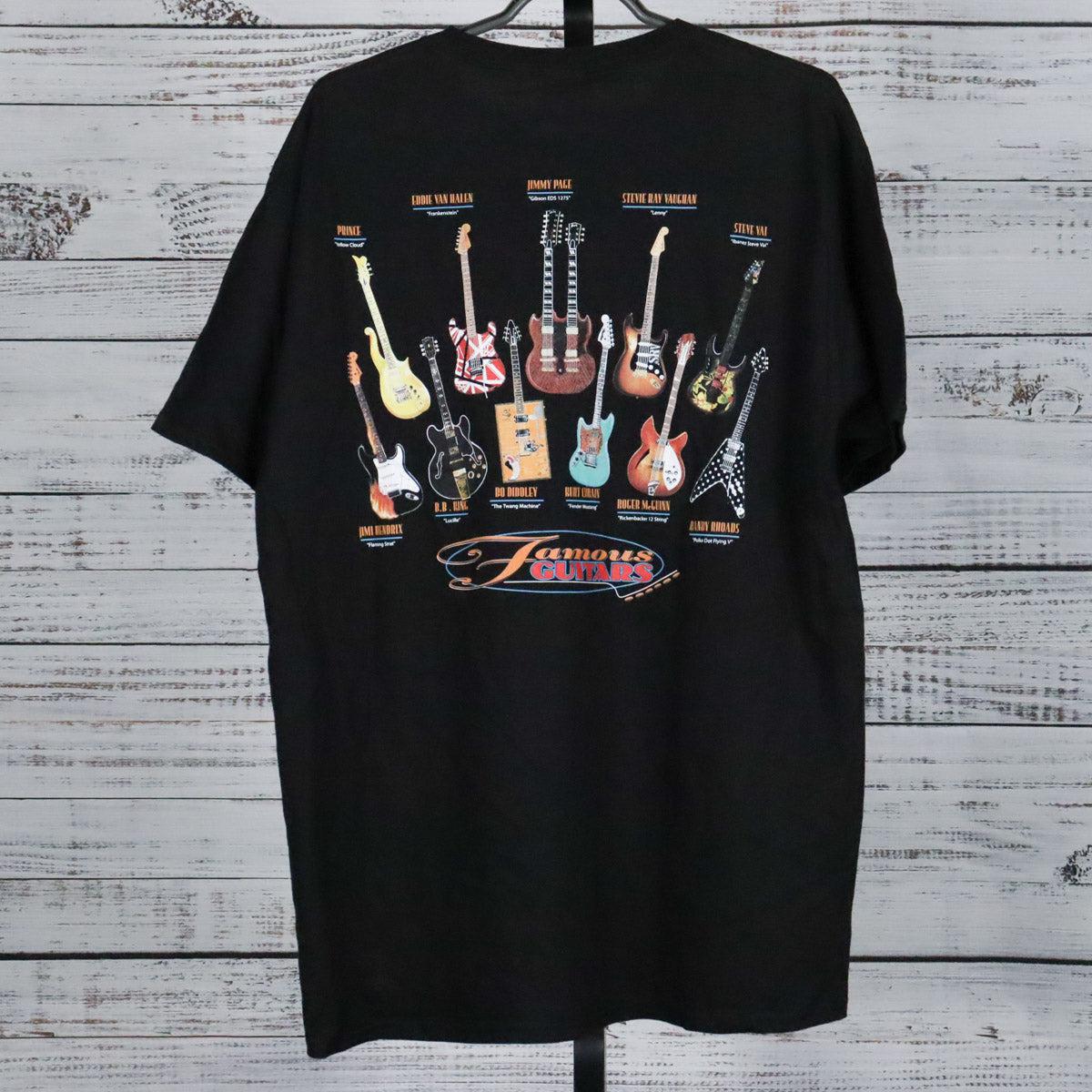Aim Gifts T-Shirt | Famous Guitars | XXL | Shop Yandas Music