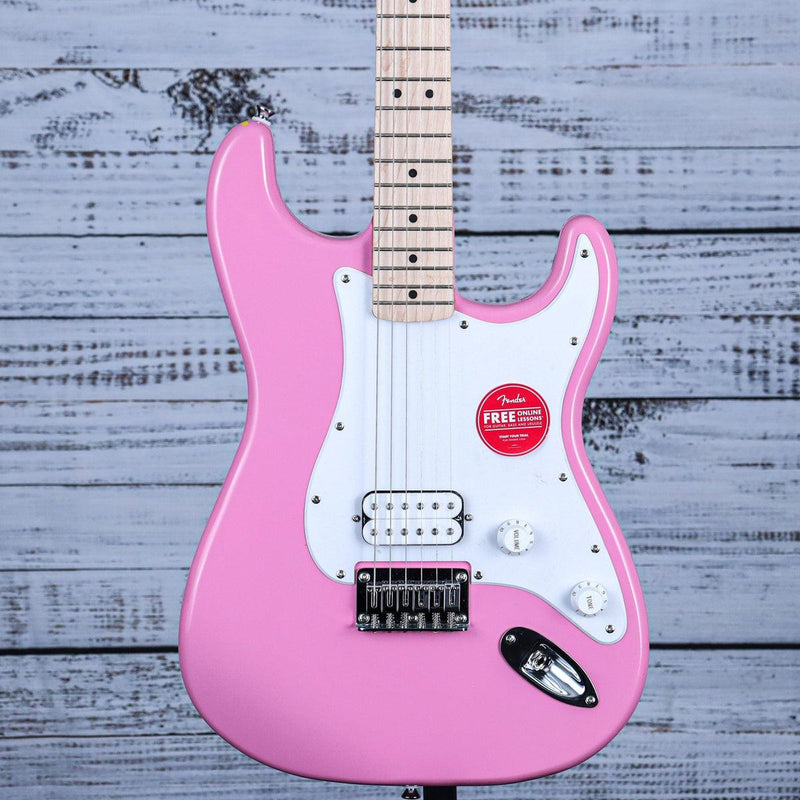 Squier Sonic Stratocaster Electric Guitar | Flash Pink