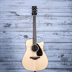 Yamaha FGX800C Traditional Acoustic Guitar | Natural