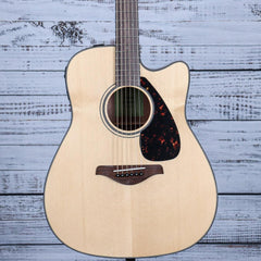 Yamaha FGX800C Traditional Acoustic Guitar | Natural