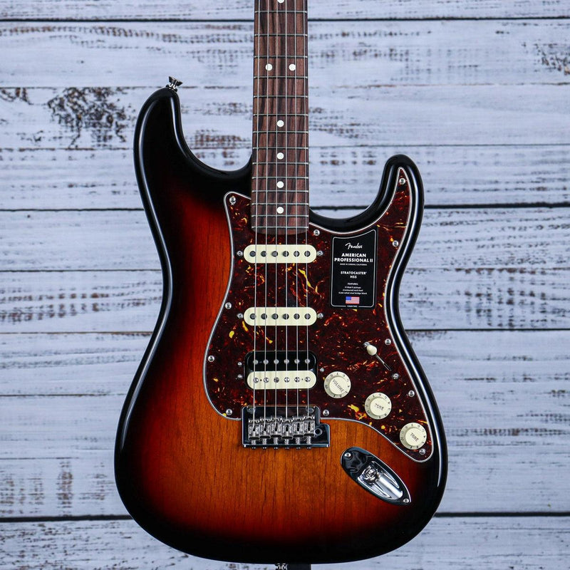 Fender American Professional II Stratocaster  | HSS | 3 Color Sunburst