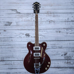 Gretsch Streamliner Rally II Electric Guitar | Oxblood/Walnut Stain