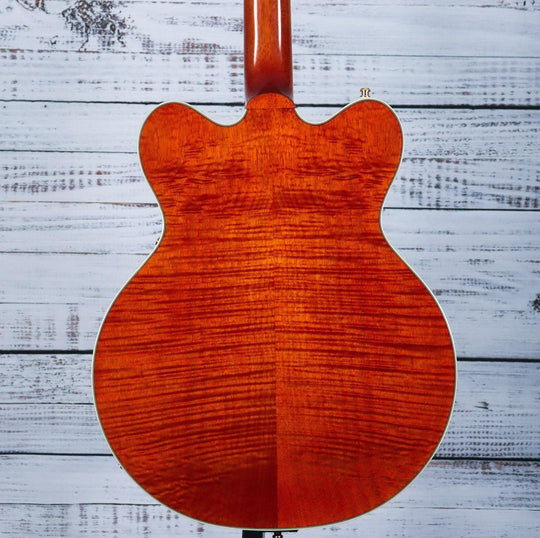*DEMO* Gretsch Electromatic LTD Flame Okoume Broadkaster w/Bigsby | Roundup Orange