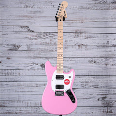 Squier Sonic Mustang HH Electric Guitar | Flash Pink