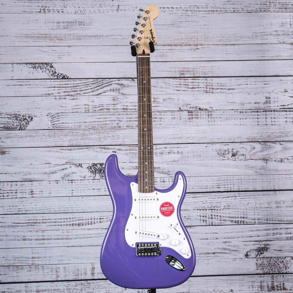 Squier Sonic Stratocaster SSS Electric Guitar | Ultraviolet | Shop