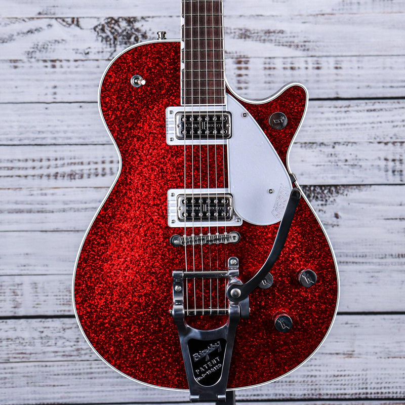 B-Stock Gretsch Players Edition Jet FT Bigsby Electric Guitar  | Red Sparkle | G6129T