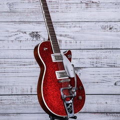 B-Stock Gretsch Players Edition Jet FT Bigsby Electric Guitar  | Red Sparkle | G6129T