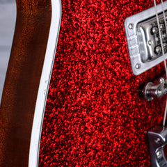 B-Stock Gretsch Players Edition Jet FT Bigsby Electric Guitar  | Red Sparkle | G6129T